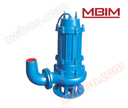Bomba de alcantarillado sin bloqueo Qw / WQ / yw / LW / GW
