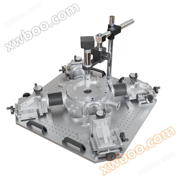 High vacuum temperature control probe station